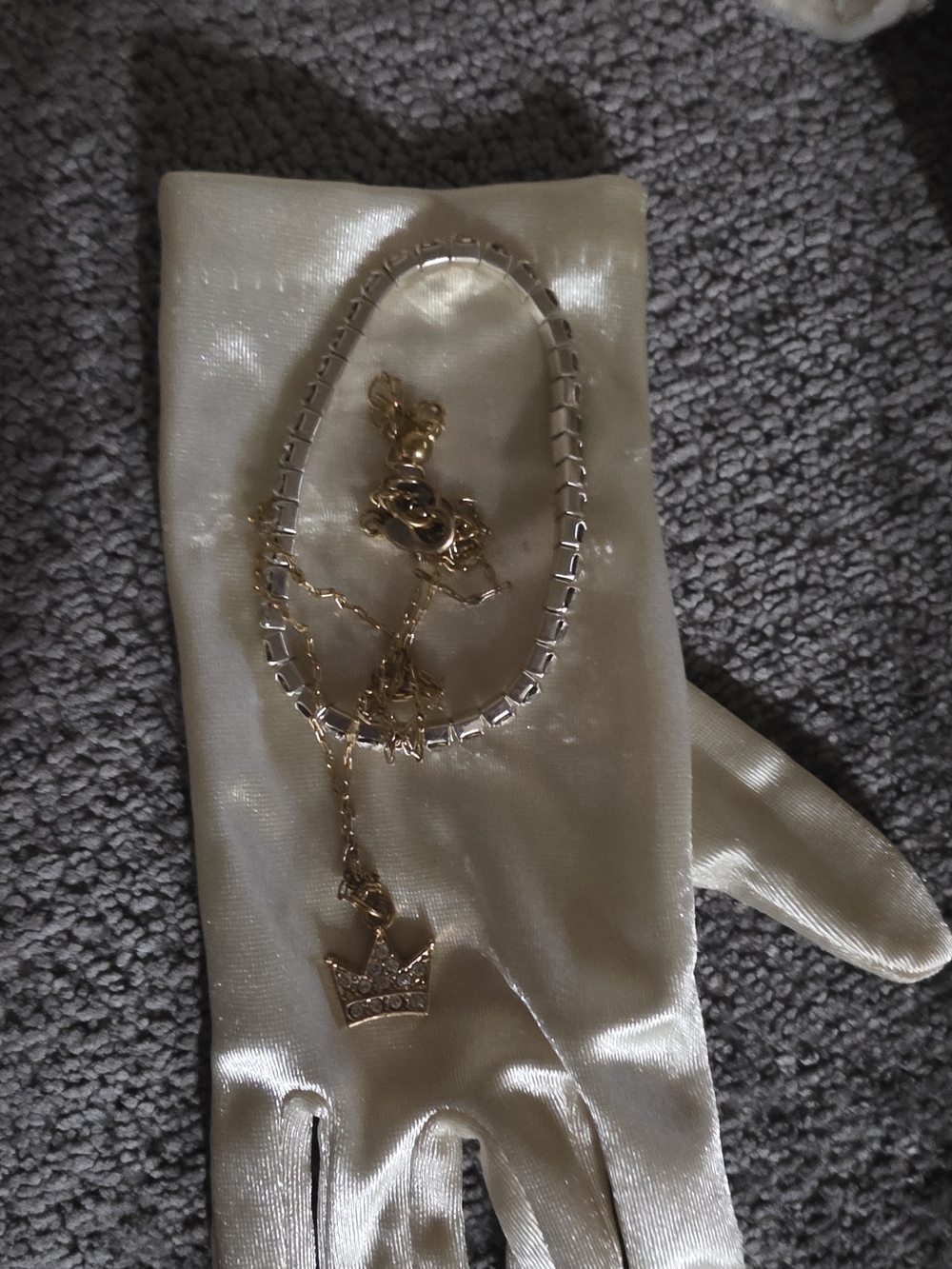 Custom Mardi Gras Court Princess Gown Complete Ensemble - Picture 9 of 9